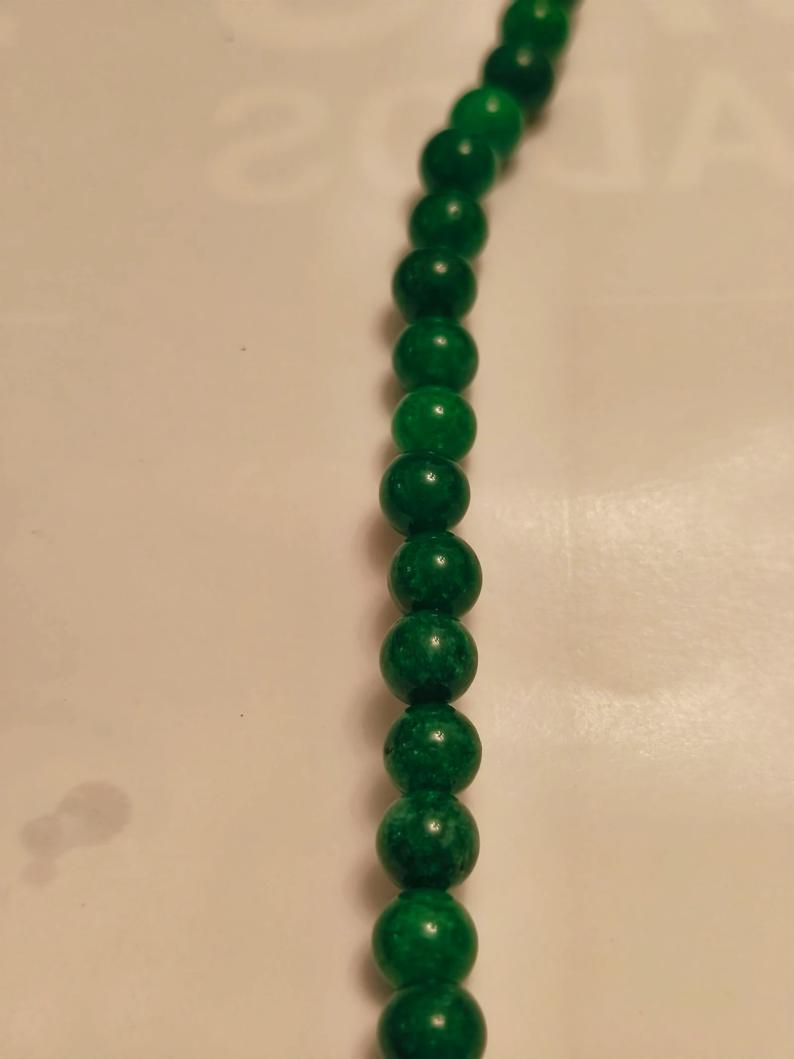 Collar jade groen met 80 centimeter – photo 4